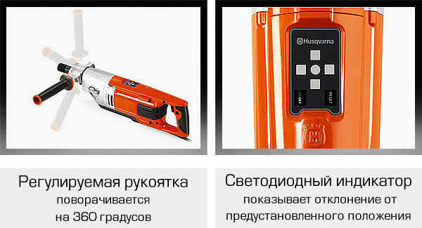 Возможности машины для алмазного бурения